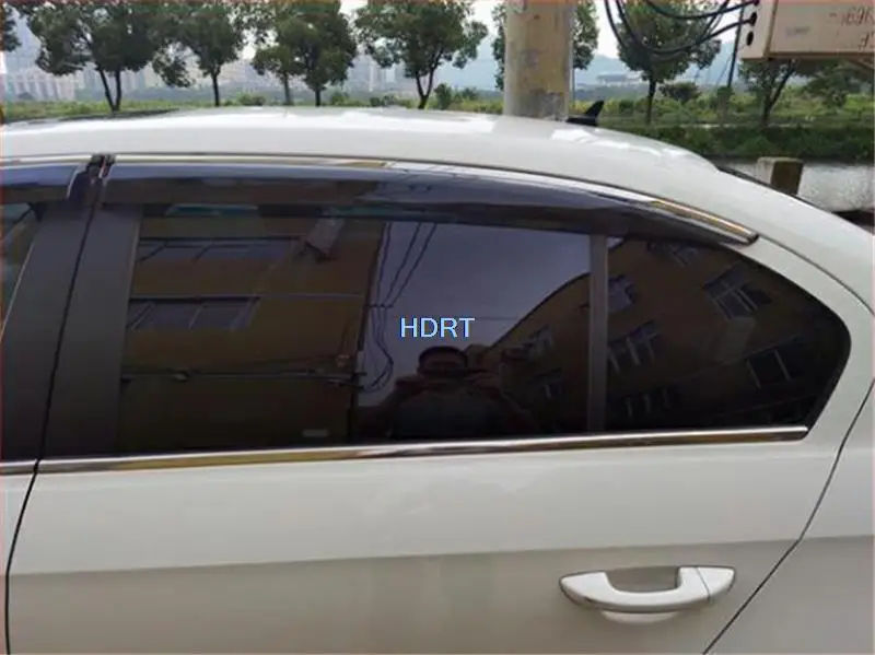 Автомобильный Оконный Дверной Козырек Для Honda HR-V HRV XR-V XRV Vezel 2023 + Вентиляционный Тент Защита От Дождя Для Бровей, Дефлектор, Наклейка, Аксессуары 1