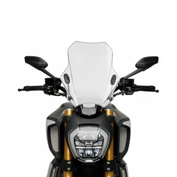 НОВОЕ Регулируемое лобовое стекло мотоцикла Лобовое стекло для DUCATI DIAVEL 1260 1260S 2019 2020 2021 2022