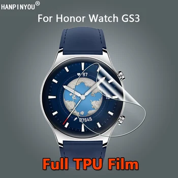 10шт Для Смарт-часов Honor Watch GS 3 Ultra Clear Slim Ремонтируемая Мягкая Гидрогелевая Пленка TPU Для Защиты Экрана -Не Закаленное Стекло