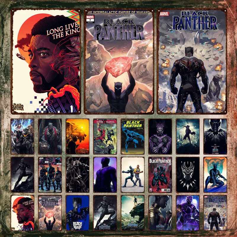 Металлический плакат Marvel 