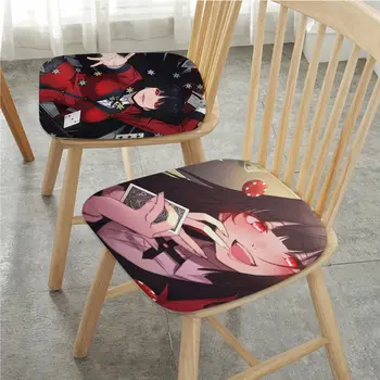 Новый креативный коврик для дивана Kakegurui, Обеденный стол, Подушки для стульев, Модный нескользящий коврик для сиденья стула.
