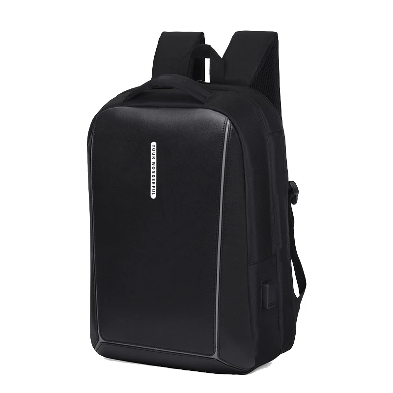 Новый рюкзак для мужчин, деловой Водонепроницаемый рюкзак для ноутбука, рюкзак со светоотражающей полосой большой емкости, повседневный дорожный рюкзак 0