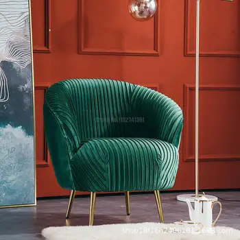 Легкая мебель для гостиной, роскошный Одноместный диван-кресло, Персонализированные предметы для творческого досуга, Роскошный современный диван-кресло