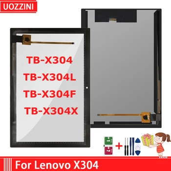Сенсорный Экран для Lenovo Tab 4 TB-X304L TB-X304F TB-X304N/X X304 Замена Дигитайзера Панели ЖК-дисплея в сборе