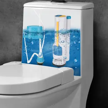 285 мм Сливной Клапан Туалетного Бачка Полный Впускной Клапан Ванная Комната Туалет Бачок Для Унитаза Комплект Для Смыва Резервуара Для Воды Набор Кнопочных Водяных Клапанов