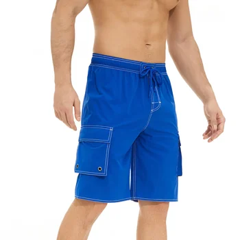 Новые мужские шорты-бермуды Phantom Trunks Pantalones Para Hombre для плавания, серфинга, фитнеса, Быстросохнущая эластичная ткань, Шорты большого размера