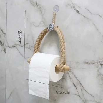 Японская подставка для рулонов бумаги ручной работы, унитаз, неперфорированная подставка для туалетных салфеток, Стеллаж для хранения туалетной бумаги