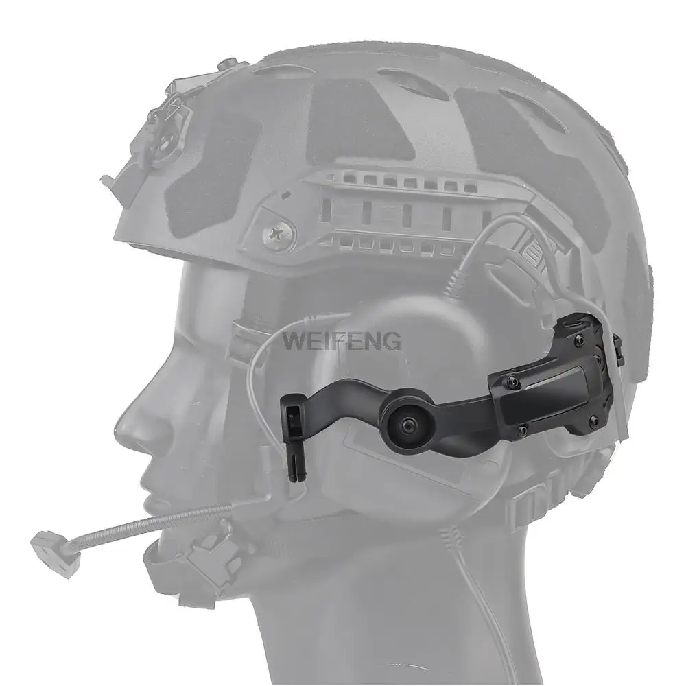 Кронштейн для стрелковой гарнитуры, Тактические наушники, направляющий адаптер для шлема ARC для OPS Core ARC Team, крепление для наушников Wendy M-LOK Rail 2