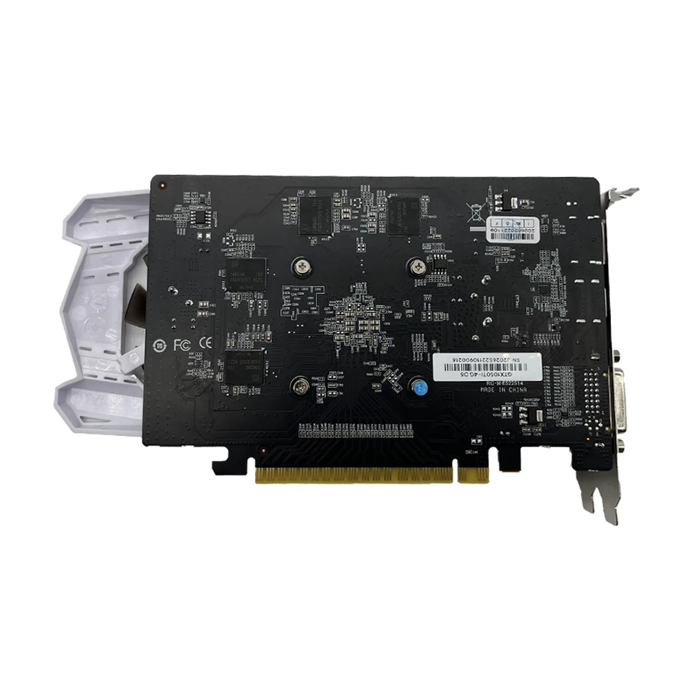 SOYO Новая Видеокарта NVIDIA GeForce GTX1050Ti 4G Видеокарта GDDR5 С Видеопамятью 128 Бит HDMI DP DVI Игровая Видеокарта для Настольных ПК 4