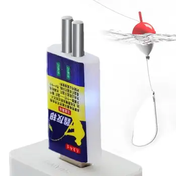Электронный поплавок для рыбалки Аккумулятор CR425 и зарядное устройство Поплавок для ночной рыбалки Перезаряжаемый Литиевый аккумулятор Электронное зарядное устройство на ночь