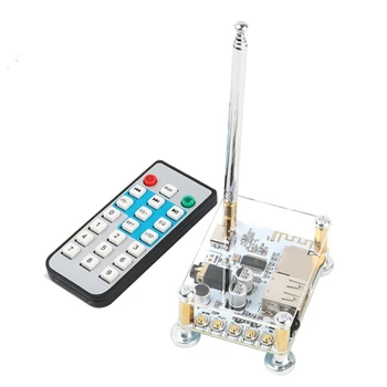 Модуль аудиоприемника с дистанционным управлением Поддерживает воспроизведение с U диска TF карты с радиоусилителем Модифицированный звук