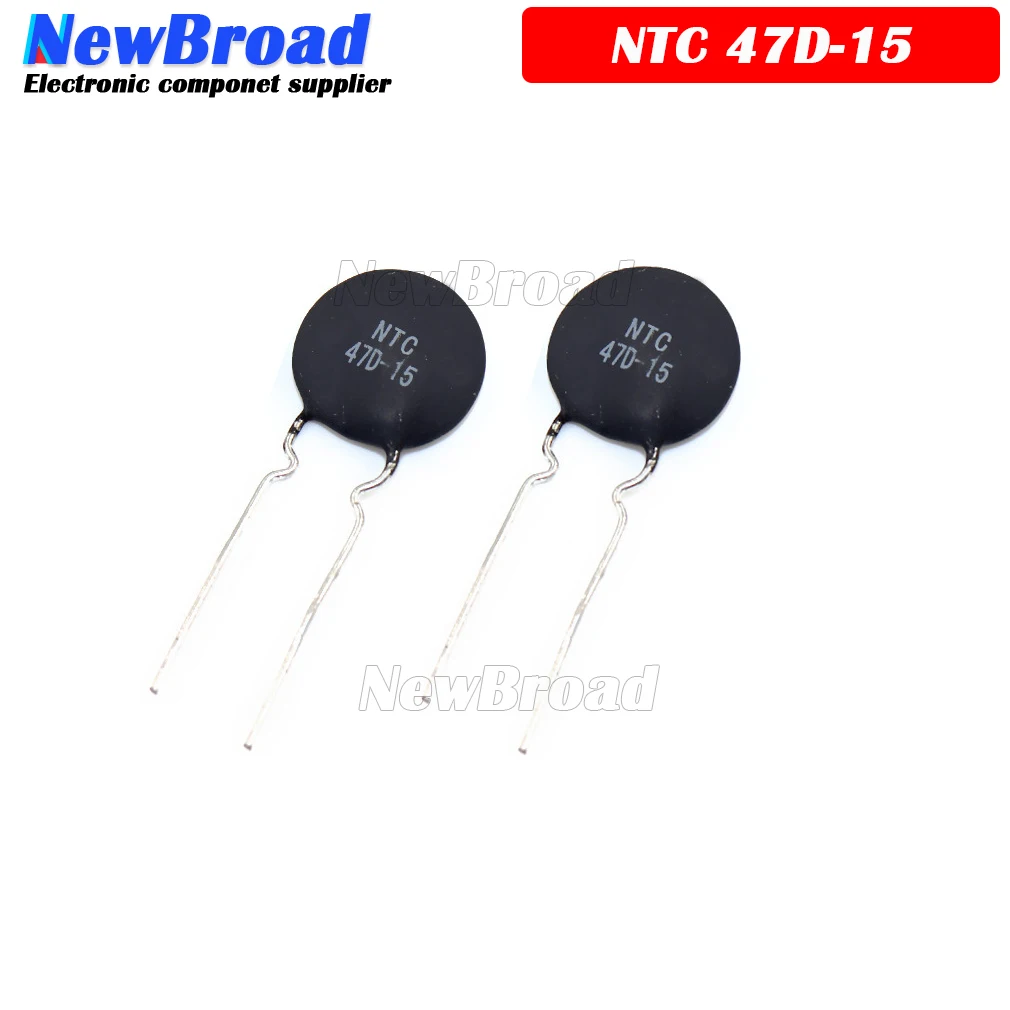 10шт Термисторный резистор NTC терморезистор NTC 47D-15 0
