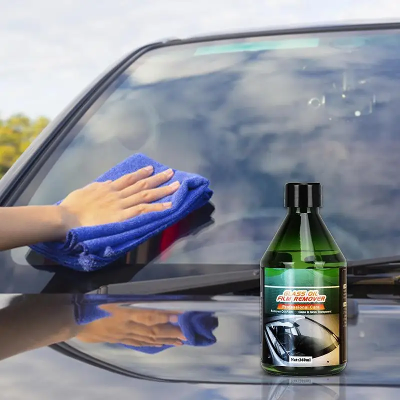 Средство для мытья окон автомобиля, спрей против запотевания лобового стекла, средство для удаления масляной пленки, Портативные чистящие средства для зеркал 0