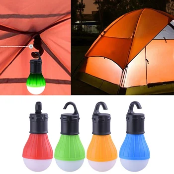 Портативное туристическое снаряжение Подвесной походный фонарь с 3 светодиодами, мягкий свет, светодиодные лагерные фонари, лампа для кемпинга, палатки, рыбалки