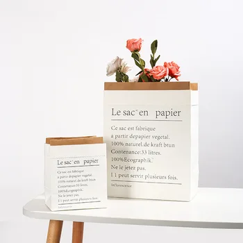 3шт Крафт-бумажный пакет для хранения цветов, упаковочный пакет для букетов, Сушеный пакет для хранения всякой всячины, бумажный пакет