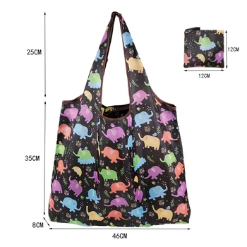 Женская сумка для доставки, складная сумка с цветочным дизайном, прочная сумка для покупок большой емкости, сумка для работы по дому, модный дизайн