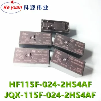 Реле HF/JQX-115F 024-2HS4AF (144) (555) 24 В постоянного тока 6PIN 8A