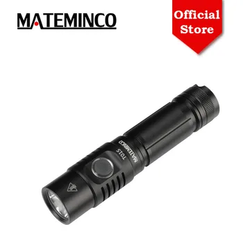 Аккумулятор Mateminco T01S EDC 21700 3500lm Type-C USB-C перезаряжаемый тактический фонарь Lanterna, мощный светодиодный фонарик.