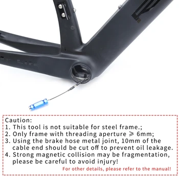 Инструмент Для прокладки внутреннего кабеля велосипеда для переключения передач рамы велосипеда Гидравлическая направляющая для переключения проводов Установка внутреннего комплекта Челнока