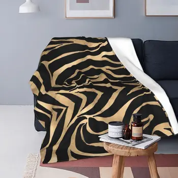 Армейский камуфляж, одеяла с принтом зебры, леопарда, тигра, текстура кожи животного, плюшевая новинка, мягкие одеяла для кровати-покрывала