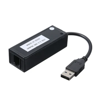 Внешний факс-модем USB 56K V.92 V.90 с коммутируемым доступом для Win XP/VISTA7/8/10