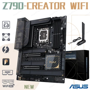 Материнская плата Intel LGA 1700 ASUS ProArt Z790-CREATOR WIFI DDR5 7200 МГц + настольная рабочая станция OC Two Thunderbolt 4 WI-Fi 6E Z790 Новая