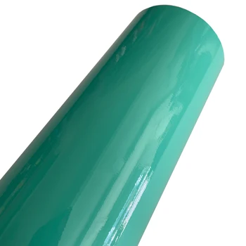50x300 см глянцевый мятно-зеленый рулон виниловой пленки для обертывания автомобиля с выпуском воздуха Без пузырьков