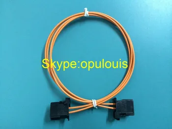 100% оригинальный оптоволоконный кабель most cable 80 см для BMW A-U-D-I AMP Bluetooth автомобильный GPS автомобильный оптоволоконный кабель для nbt cic 2g 3g 3g +