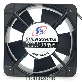 Для Shengshida SD15050B2LM 0.25 охлаждающий вентилятор переменного тока 220 В вытяжной вентилятор промышленного шкафа осевой вентилятор