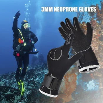 3 мм неопреновые перчатки для дайвинга, женские, мужские, противоскользящие Перчатки для подводного плавания, для подводного плавания, серфинга, парусного спорта, каякинга, дайвинга