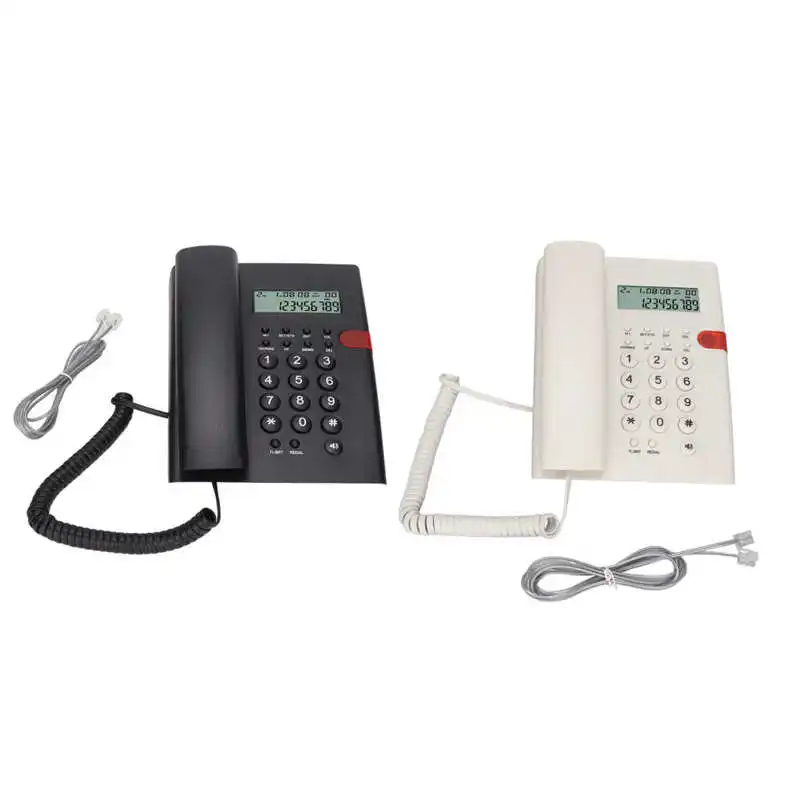 K010A-1 Стационарный телефон с подсветкой идентификатора вызывающего абонента, дисплей телефонного стола, Хранение номеров для ресторана отеля 0