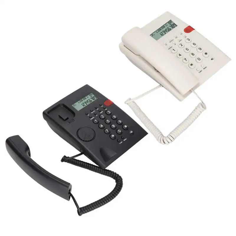 K010A-1 Стационарный телефон с подсветкой идентификатора вызывающего абонента, дисплей телефонного стола, Хранение номеров для ресторана отеля 1