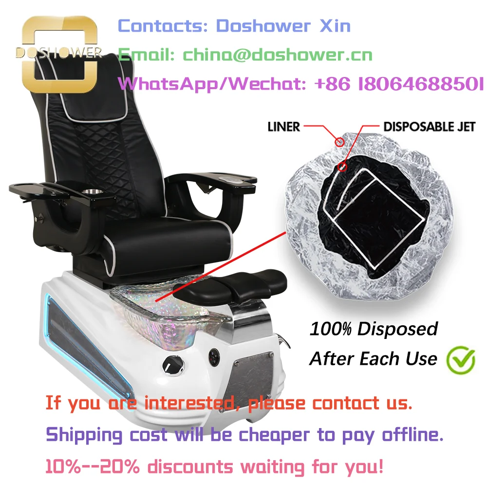 Одноразовый струйный вкладыш для спа-педикюрного кресла Jet Air для педикюрного кресла 100% Производство одноразовых форсунок 0