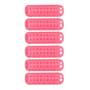 48 шт. розовых пластиковых зажимов для бигуди для укладки волос своими руками