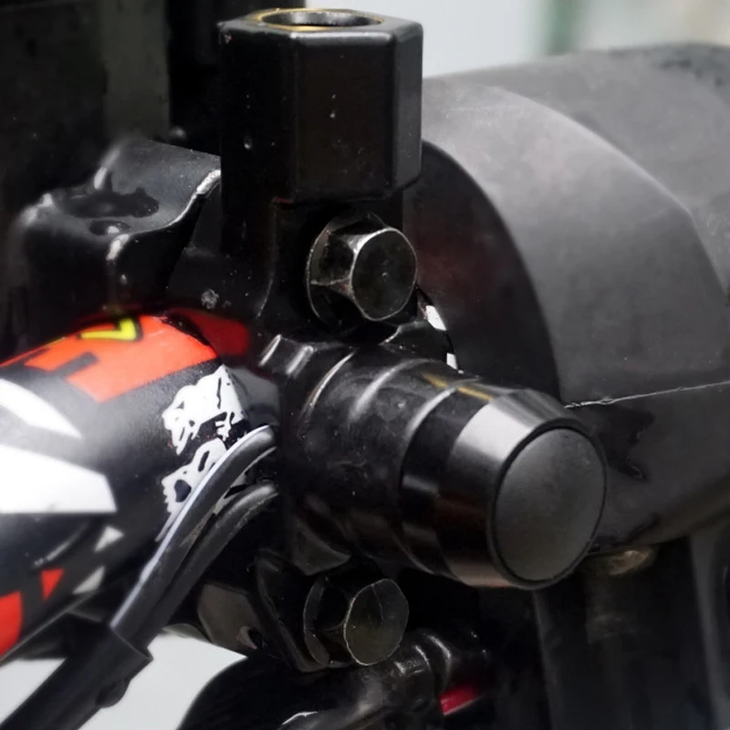 Универсальные модифицированные детали для мотоциклов USERX Активируют звуковой сигнал и выключают двойной держатель мигающего отражателя 4