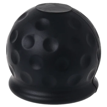 Универсальный 50 мм шаровой чехол для прицепа, черный Пластиковый чехол для буксировочного устройства для буксировки автомобилей, фаркопов