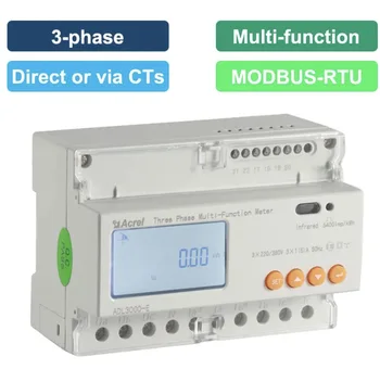 Многофункциональный трехфазный счетчик кВт-ч с RS485 DTSD1352-C для мониторинга энергопотребления системы Solis PV 220V