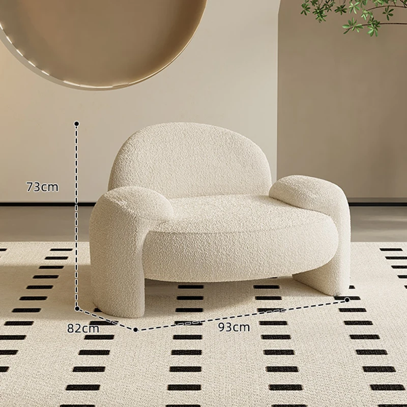 Белый Роскошный диван для гостиной, Современная спальня, дизайнерский Минималистичный Тканевый диван-кровать Divani Da Soggiorno Итальянская мебель 3