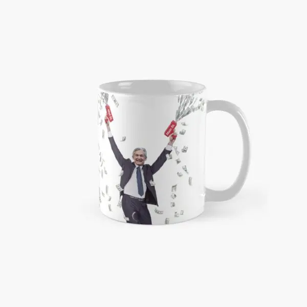 Классическая кружка Джерома Пауэлла Money Cannon, дизайн чая, Печатная посуда, Изображение подарков, Простая ручка для чашки с фотографией, Круглая Кофейная 0