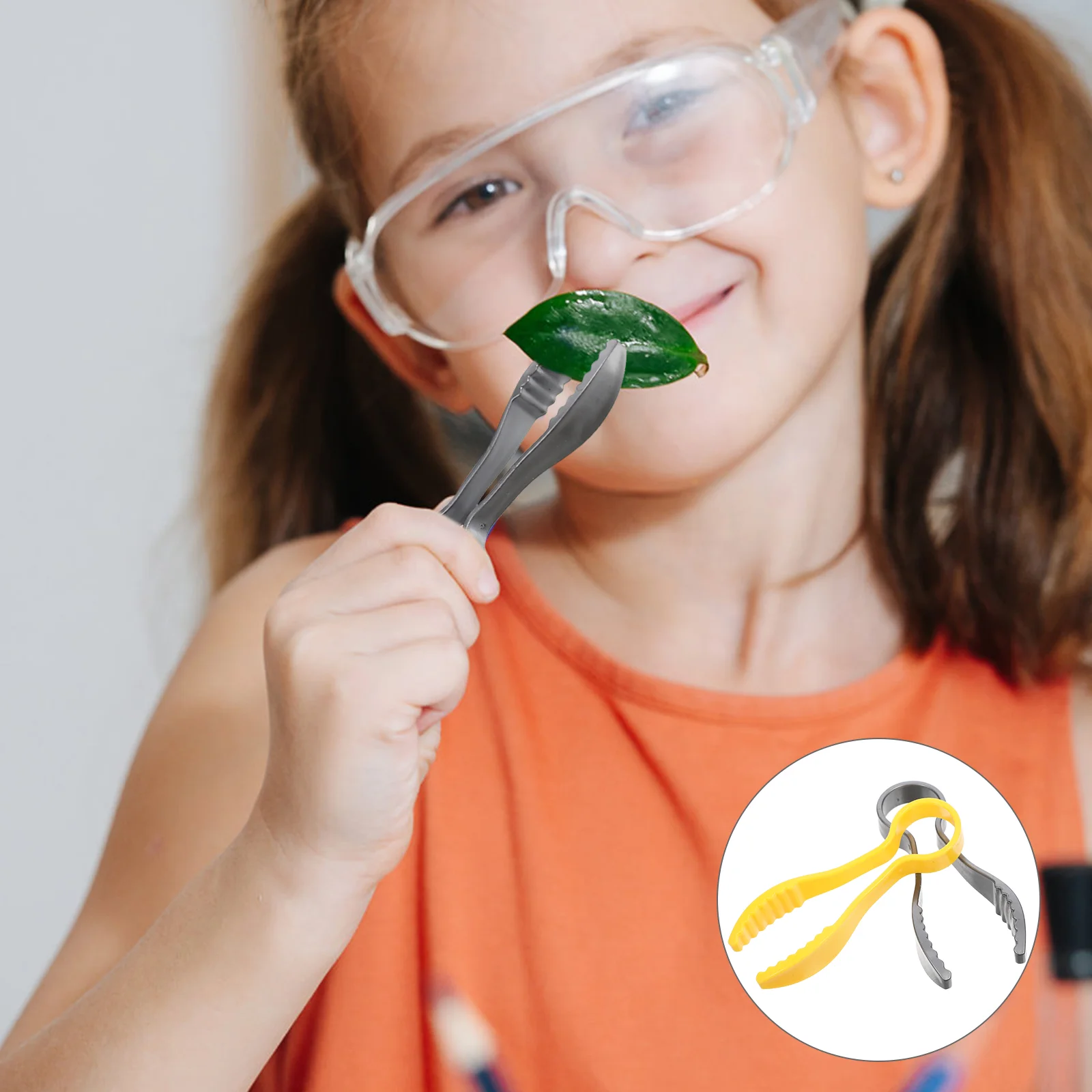 Детский клип детский сад игрушки экспериментов пинцеты зажимы дошкольного пластик полукруглый обучения детей 1