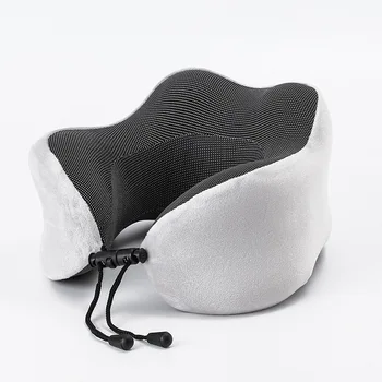 U-образная подушка для головы с магнитной опорой, подушки для подголовника, обивка для путешествий в самолете, обеденный перерыв в офисе, Автомобиль, здравоохранение