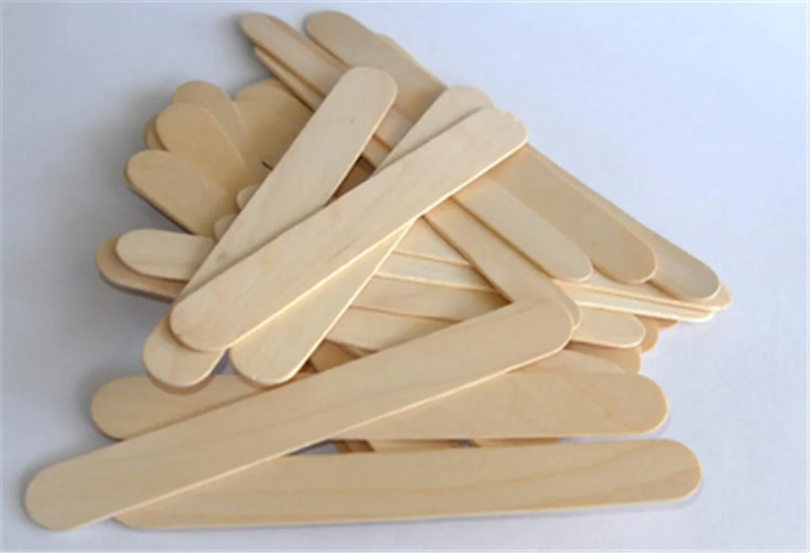 50/150шт силиконовых деревянных палочек Easy Cream для батончиков мороженого в детском саду ручной работы, материалы для игрушек-головоломок 