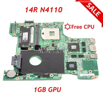 Материнская плата ноутбука NOKOTION для Dell Inspiron 14R N4110 DAV02AMB8F1 CN-00FR3M 00FR3M 0FR3M HM67 DDR3 HD6630M С Бесплатным процессором