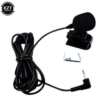 Профессиональный Автомобильный аудиомикрофон 2,5 мм 3 м с разъемом на локте, мини-проводной внешний микрофон для авто DVD-радио, 2-полюсный моно