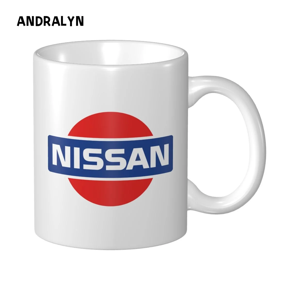 Кружка с винтажным логотипом Nissan Datsun Motor, 330 мл, керамические креативные кружки для чая с молоком, кофе, Забавный подарок друзьям на День рождения 0