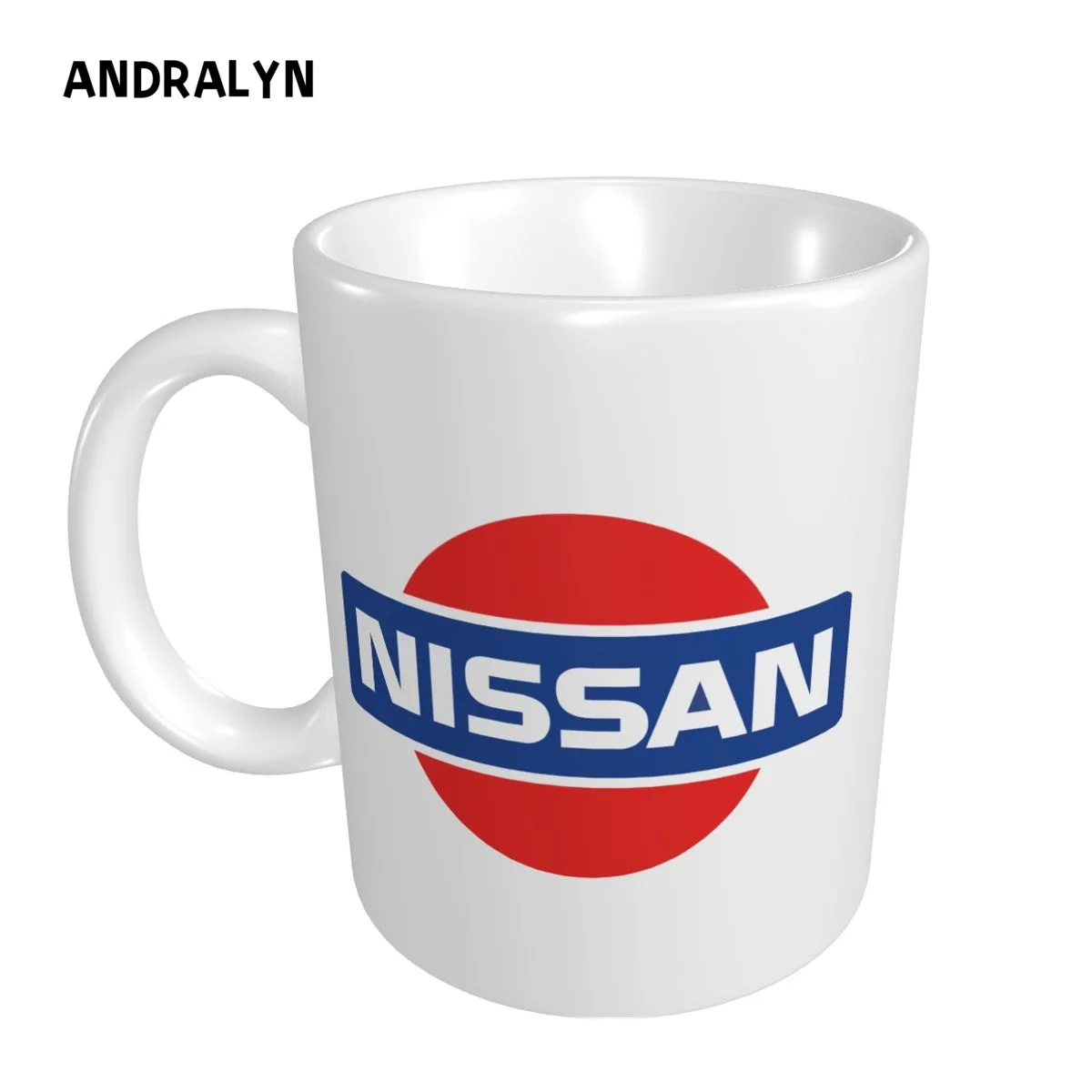 Кружка с винтажным логотипом Nissan Datsun Motor, 330 мл, керамические креативные кружки для чая с молоком, кофе, Забавный подарок друзьям на День рождения 1