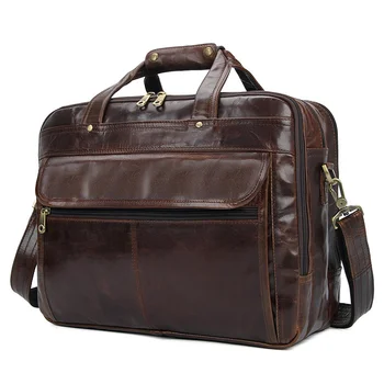 Роскошный мужской портфель известного бренда, сумка для ноутбука из натуральной кожи для деловых поездок, мужская официальная сумка для путешествий