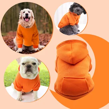 Флисовые толстовки для крупных собак, женская одежда, свитер для девочки, одежда для маленьких собак, теплый свитер для маленького щенка для мальчика, для девочки