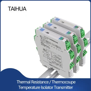 Модуль преобразователя датчика температуры RTD pt100/1 В 1 Выход Изолятор сигнала TC 4-20mA 0-10V 5V
