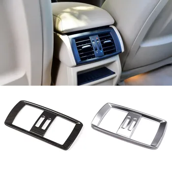 Розетка кондиционера сзади автомобиля, декоративная рамка, отделка крышки, наклейка для интерьера, подходит для BMW X3 X4 F25 F26 2011-2017 Аксессуары